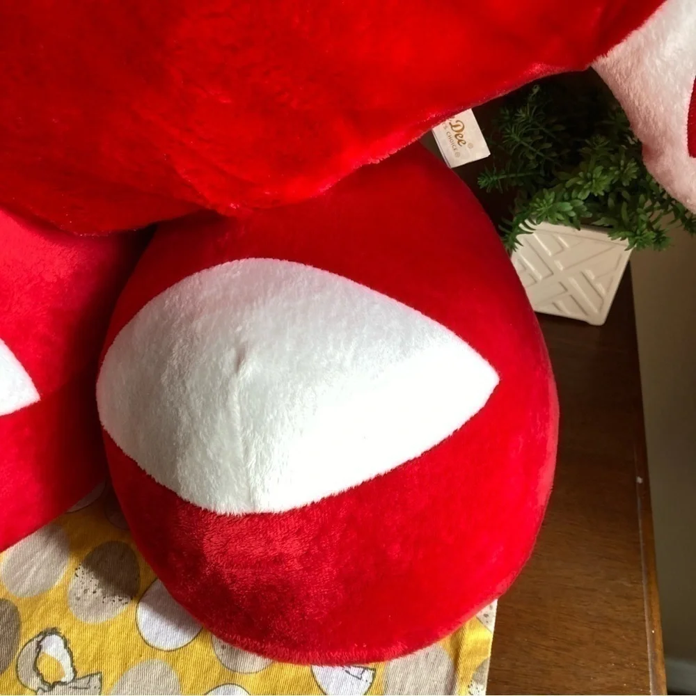 Dan Dee vintage jumbo open arms Heart plush